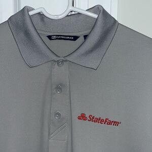 Gray State Farm Insurance team Golf Polo shirt Chris Paul Patrick Mahomes chiefs